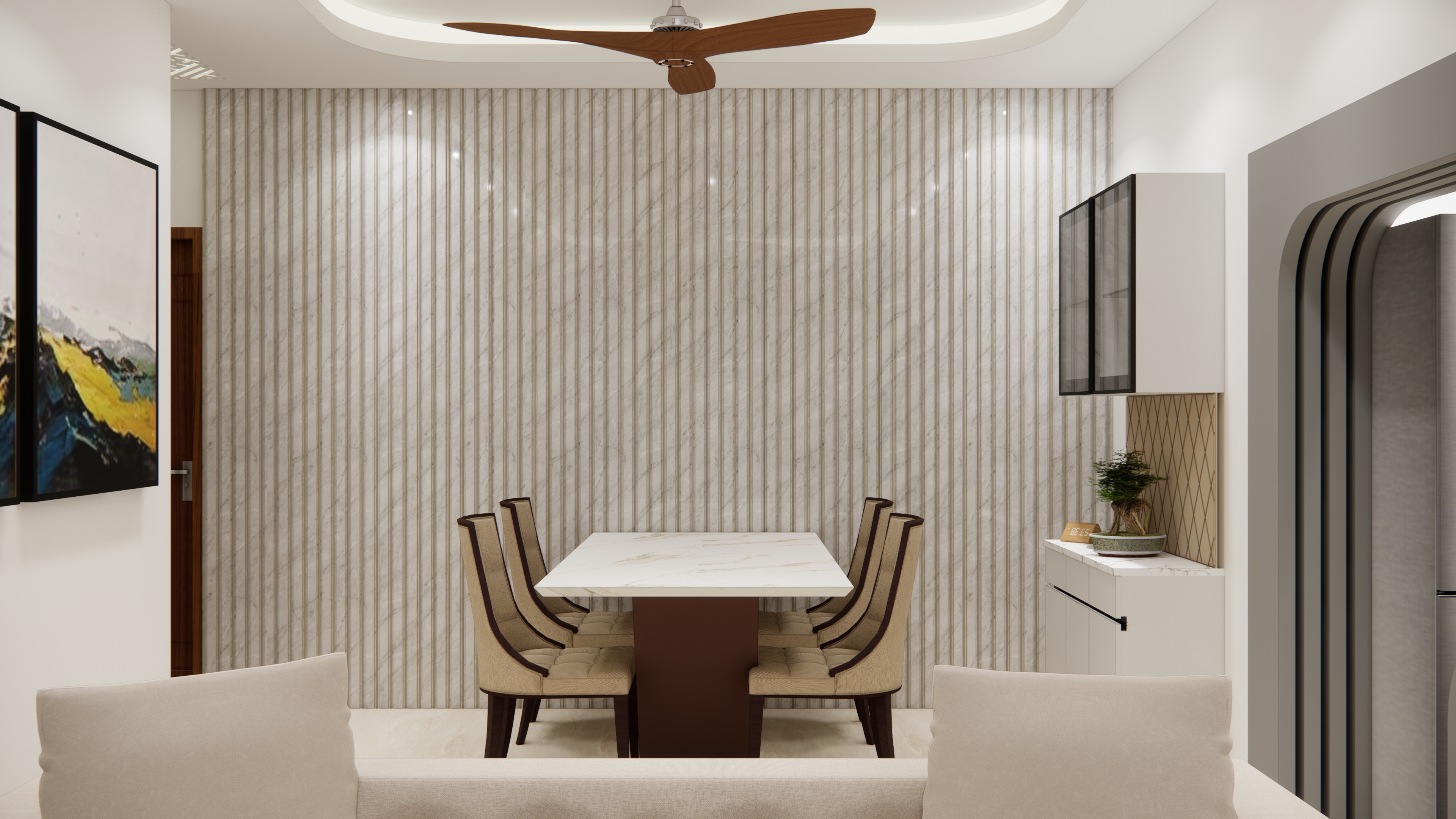 Serene Urban Living | Naims interior - view 10